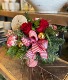 Fresh Greens Timeless Arrangement - Red 