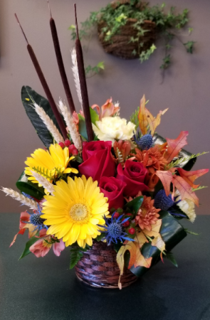 Fresh Harvest Arrangement Thanksgiving Arrangement