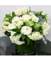 Fresh Linen Vase Arrangement