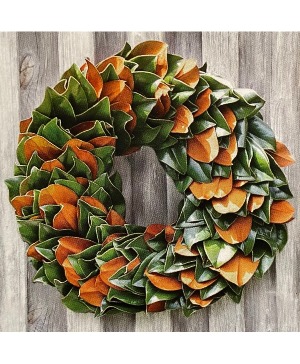 Fresh Magnolia Wreath 