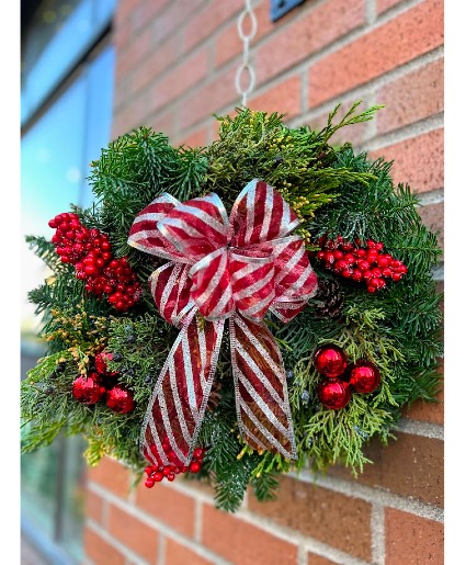 Fresh Mini Wreath Holiday Decor