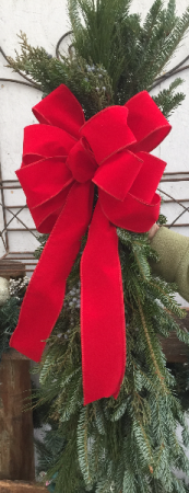 Fresh Pine Door Swag Handmade In Our Shop!