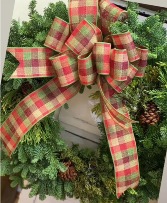 Fresh Pine Wreath 24" AND 36" Fresh Pine Wreath