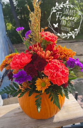 Fresh Pumpkin Arrangement