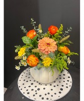 Fresh pumpkin arrangement  Fresh pie pumpkin 
