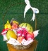 Fresh & Savory Fruit Snack Basket Snack and Fresh Fruit Gift Basket