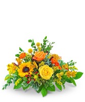 Fresh Thyme Centerpiece Flower Arrangement