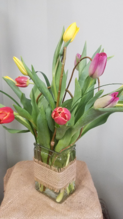 Fresh Tulips!  in Warren, PA | VIRG-ANN FLOWER SHOP LLC.