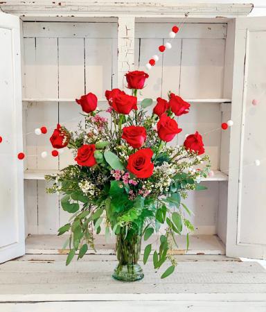 Fresh Valentine’s Day Special Fresh Valentine’s dozen roses