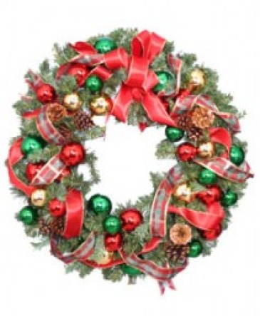Fresh Wreath Christmas Gift in Blue Bell, PA | BLOOMS AND BUDS
