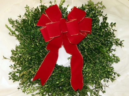 Fresh Boxwood Wreath Holiday