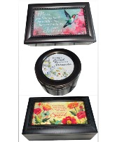 Friend and Family Musical Keepsake Boxes