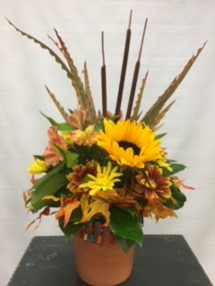 Frivolous Fall FRESH FLORAL ARRANGEMENT