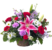 From My Heart Basket Arrangement