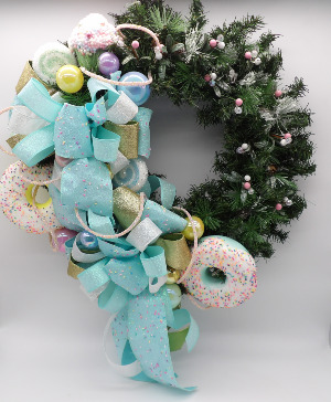 Frosted Candy Dream Wreath