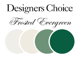 Frosted Evergreen Designers Choice Fresh Arrangement 