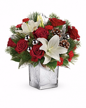 Frosted Forest Christmas Keepsake Bouquet