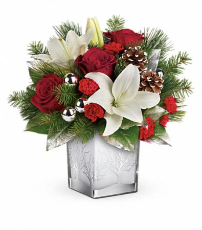 Frosted Forest Floral Bouquet