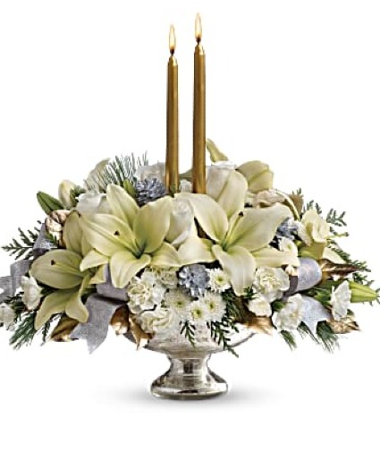 Frosted Glamour Pedestal Bowl