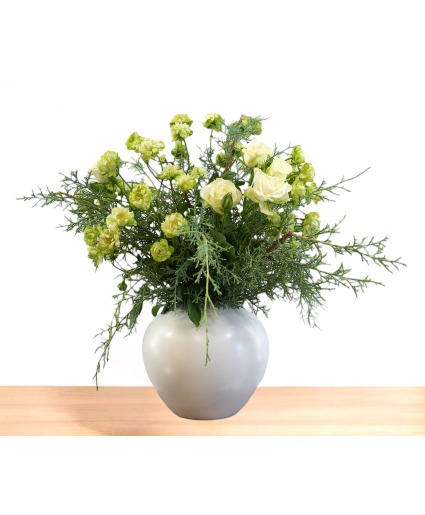 Frosted Meadow  Vase Arrangement