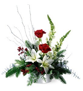 FROSTED WINTER ARRANGEMENT