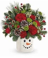 Frosty Floral Daily Special Collector Vase 