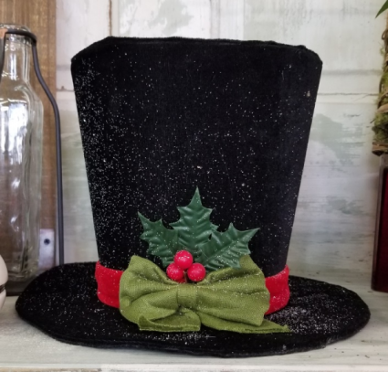 Frosty Hat Christmas Decor