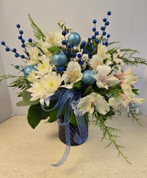 Frosty Morning   NFS-C6 Glass vase
