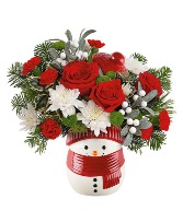 Frosty Wishes Arrangement