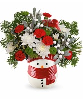 Frosty Wishes Arrangement  