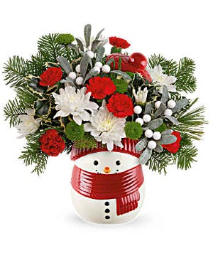 Frosty Wishes Arrangement