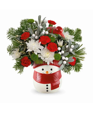 Frosty Wishes Bouquet Christmas