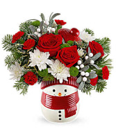 Frosty Wishes Bouquet Christmas