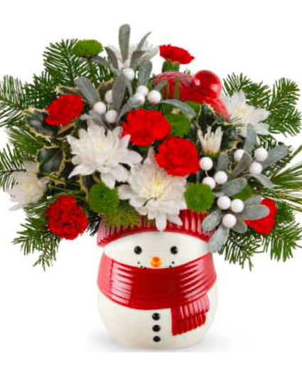 Frosty Wishes Bouquet Christmas 