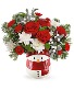 Frosty Wishes  keepsake arrangement 