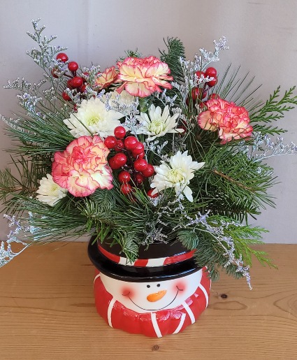 Frosty's Delight Keepsake Arrangement