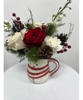 Frosty's Festive Florals Christmas Floral Bouquet