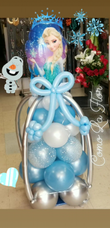 Frozen Balloon Princess  Balloon Bouquet