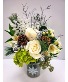 Frosty Decorative Mason Jar Arrangement