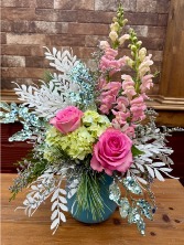 Frozen Winter vased arrangement 