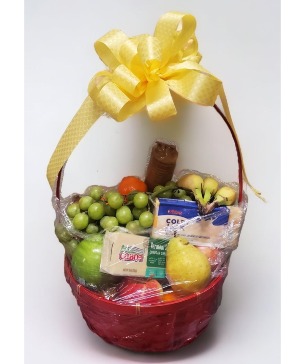 Fruit and Cheese  Basket