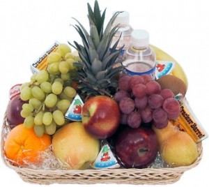 Fruit and Cheese Basket 