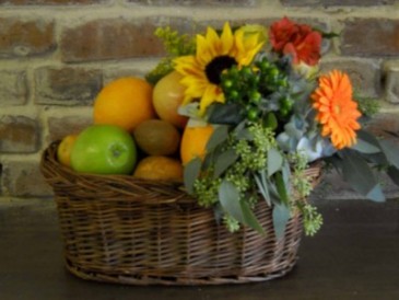 Fruit and Flower Basket Fruit Baskets