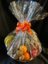 Fruit and Goodies (Must be ordered 24-48 hours in advance)*  Gourmet Basket
