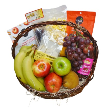  Healthy Treats and Fruits Gift basket