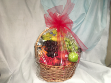 Fruit and more Basket filled with fruit, snacks in Fairfield, OH | NOVACK-SCHAFER FLORIST