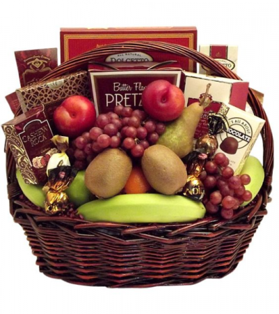 Fruit & Chocolate Gift Basket