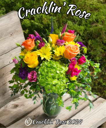 Tutti Fruity Vase in Warner, NH | Cracklin Rose