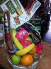Fruit & Gourmet Basket Food, fruit , snack