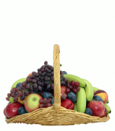 fruit in a fire side basket 